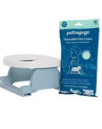 Folding Travel Potty + 20 Potty Liners Bundle Pack